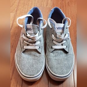 Size 5 Vans Grey/Blue